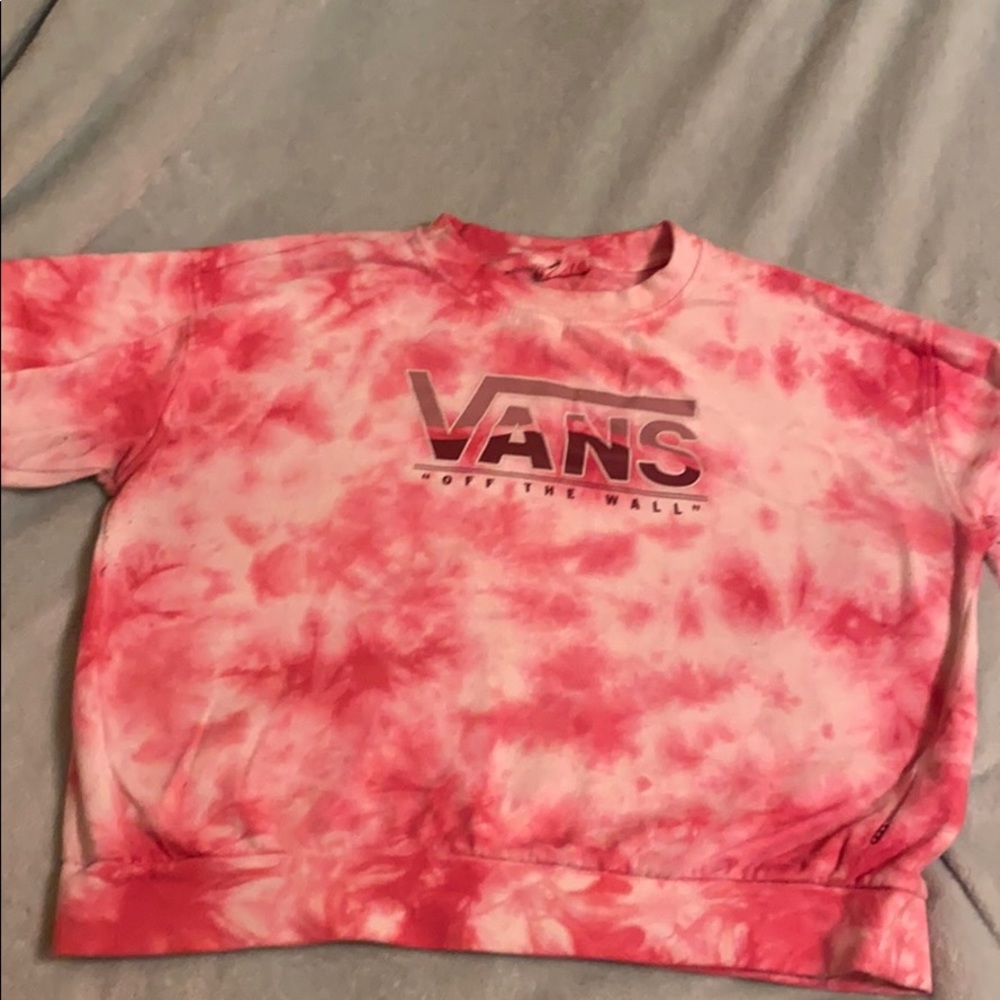 Women’s vans tie dye shirt